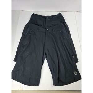 2 Novara Mens Size Small Cycling Shorts Black Gray Bike Athletic Tour Stretch‎